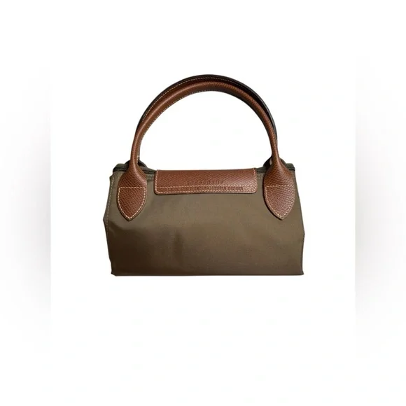 NWOT ⭐️ Longchamp ⭐️ Le Pliage Original Nylon Top Handle Bag – Khaki | Brand New - Picture 3 of 12